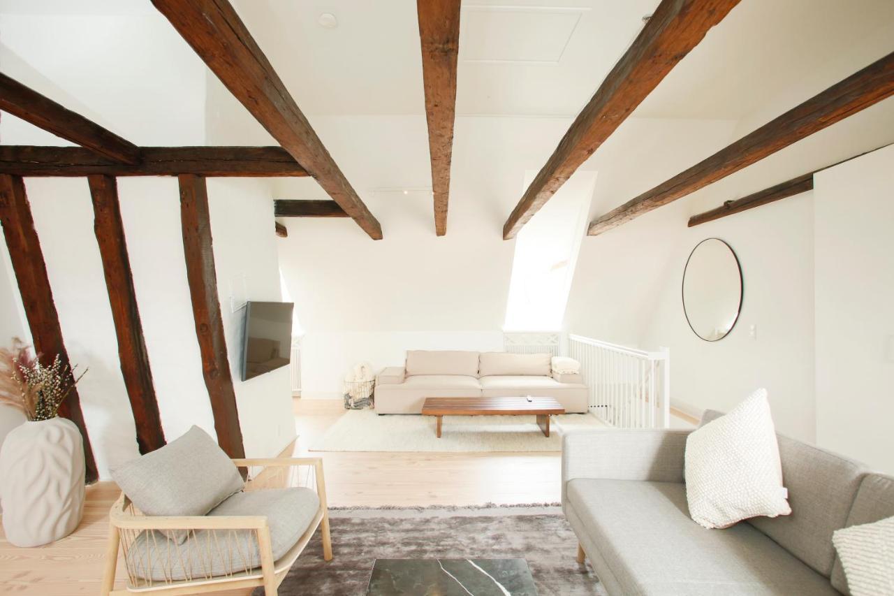 Modern 3Br Duplex Apartment In Nyhavn W Private Balcony โคเปนเฮเกน ภายนอก รูปภาพ